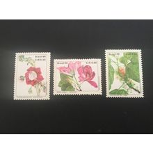 ICOLLECTZONE Brazil 2080-83 flowers VF NH