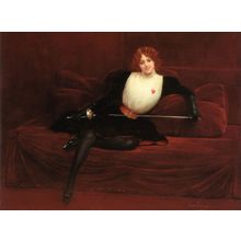 Lescrimeuse big Art Gallery Poster Canvas Print Wall Decoration A0 A1 A2 A3 A4 A