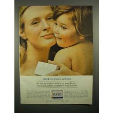 1963 Ivory Soap Ad - Cheek-to-Cheek