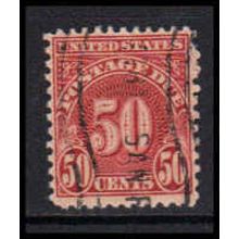 Used J86 50c Postage Due Fine K1478