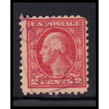 Used 425 2c George Washington Barely Clears K3564