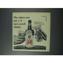 1963 J&B Scotch Ad - The Others Are Not Rare