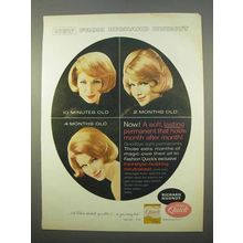 1963 Richard Hudnet Fashion Quick Permanent Ad