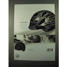 2004 Z1R Nomad Ghost Flame Motorcycle Helmet Ad