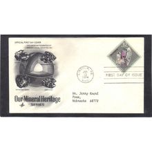 FDC Art Craft 1539 10c Tourmaline (Cachet-Typed/A) CV42329