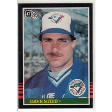1985 Donruss Dave Stieb baseball card #193 – Blue Jays