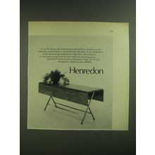 1974 Henredon Circa 76 Drop-Leaf Sofa Table Advertisement