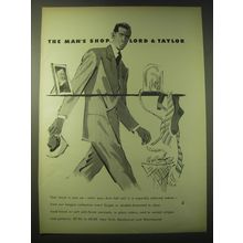 1948 Lord & Taylor Suit Advertisement - Your stock is way up