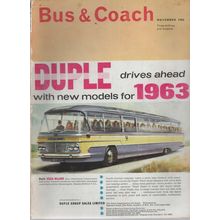 Bus & Coach November 1962 (cover loose)