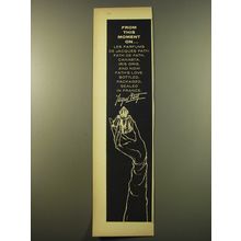 1961 Jacques Fath Perfume Advertisement - From this moment on