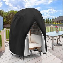Outdoor Egg Chair Cover, 56Inch Double Egg Chair Covers Waterproof Heavy Duty wi