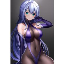 Purple Gloves & Bodystocking Anime E Girl Poster Canvas Movie Film Print A0 A1 A