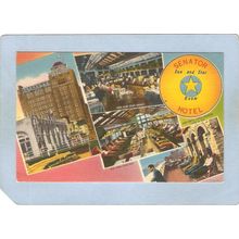 New Jersey Atlantic City Senator Hotel Sun & Star Room Ocean End Of S Caro~3110
