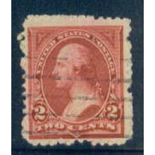 Used 250 2c George Washington Just Clears A04797