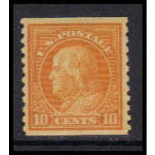 497 10c Benjamin Franklin Very Fine MLH K4463