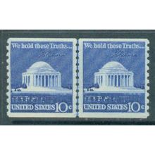 1520 10c Jefferson Memorial Fine MNH CLP B0909