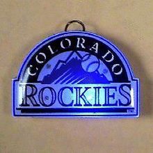 Colorado Rockies Officially Licensed Flashing Lapel Pin