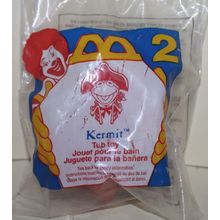 1996 McDonalds Muppet Treasure Island #2 Kermit Mint in Package