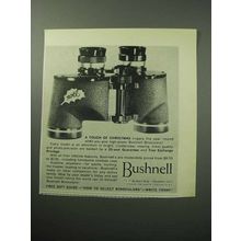 1958 Bushnell Binocular Ad - A Touch of Christmas