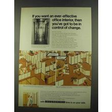 1972 Hauserman Wall Dividers Ad - Ever-Effective