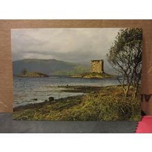 CASTLE STALKER, APPIN, ARGYLL, SCOTLAND unused postcard by DGR