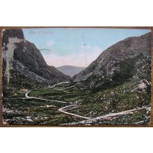 1906 colour postcard Gap of Dunloe