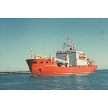 Akademik Fyodorov Russian Polar Research Ship Postcard