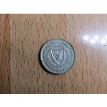 Cyprus 1982 25 Mils Coin