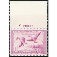 RW5, Mint XF NH $1 - With Graded 90 PSE Certificate - Stuart Katz
