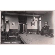 Billiard Room at Woolton Convalescent Home Liverpool Old RPC Postcard