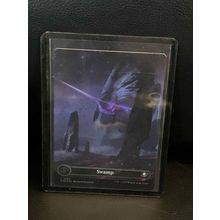 Swamp (0369) - Galaxy Foil - Borderless Edge of Eternities Magic: The Gathering