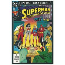 SUPERMAN : THE MAN OF STEEL # 20 FUNERAL FOR A FRIEND part 3 ( 1993 )