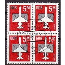 GERMANY DDR [1985] MiNr 2967 4er ( O/used )