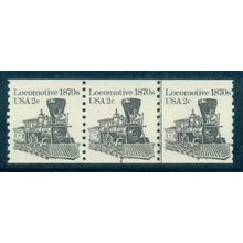 1897A 2c Locomotive Fine MNH Dry Gum PNC 4/3 W0462