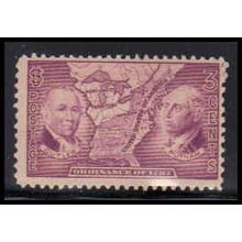 795 3c Northwest Territory Barely Clears MNH O5791