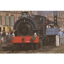 The Castlefield Express Greater Manchester Science Museum Lancs Train Postcard
