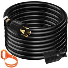 40Ft 30 Amp Generator Extension Cord 4 Wire 10 Gauge Generator Cord 125V 25...