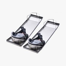 Concrete Knee Boards Slider Knee Boards 28'' x 8'' Kneeler Board Stainless S...