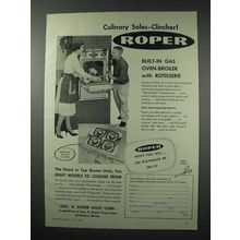 1959 Roper Built-in Gas Oven-Broiler with Rotisserie Ad