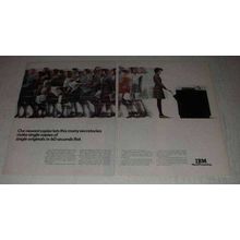 1973 IBM Copier II Ad - This Many Secretaries
