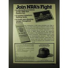 1980 NRA National Rifle Association Ad - Join NRA's Fight