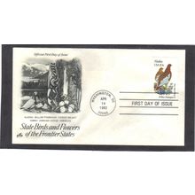 FDC Art Craft 1954a 20c Willow Ptarmigan (Cachet-U/A) CV39747