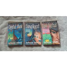 Katherine Roberts Echorium 3 PBs Dark Quetzel Song Quest Crystal Mask