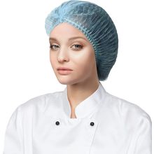 White Disposable Bouffant Caps Medical, 21 Inches. Pack of 1000 Disposable Su...