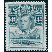 Basutoland 1938 4d grey SG23 unused