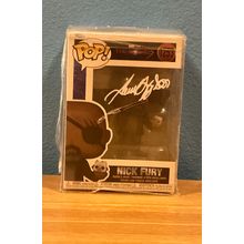 Funko Pop! Nick Fury #1253 Facsimile Laser Autographed Figure (Box & Protector)