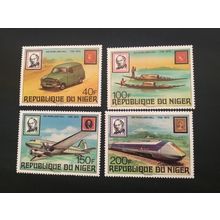 ICOLLECTZONE Niger 474-77 stamps on stamps VF NH