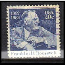 Used 1950 20c Franklin Roosevelt Fine W4590