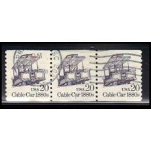 Used 2263 20c Cable Car Fine PNC 1/3 PA2821