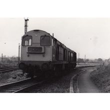 Toton Train Original 1970s Vintage Photo